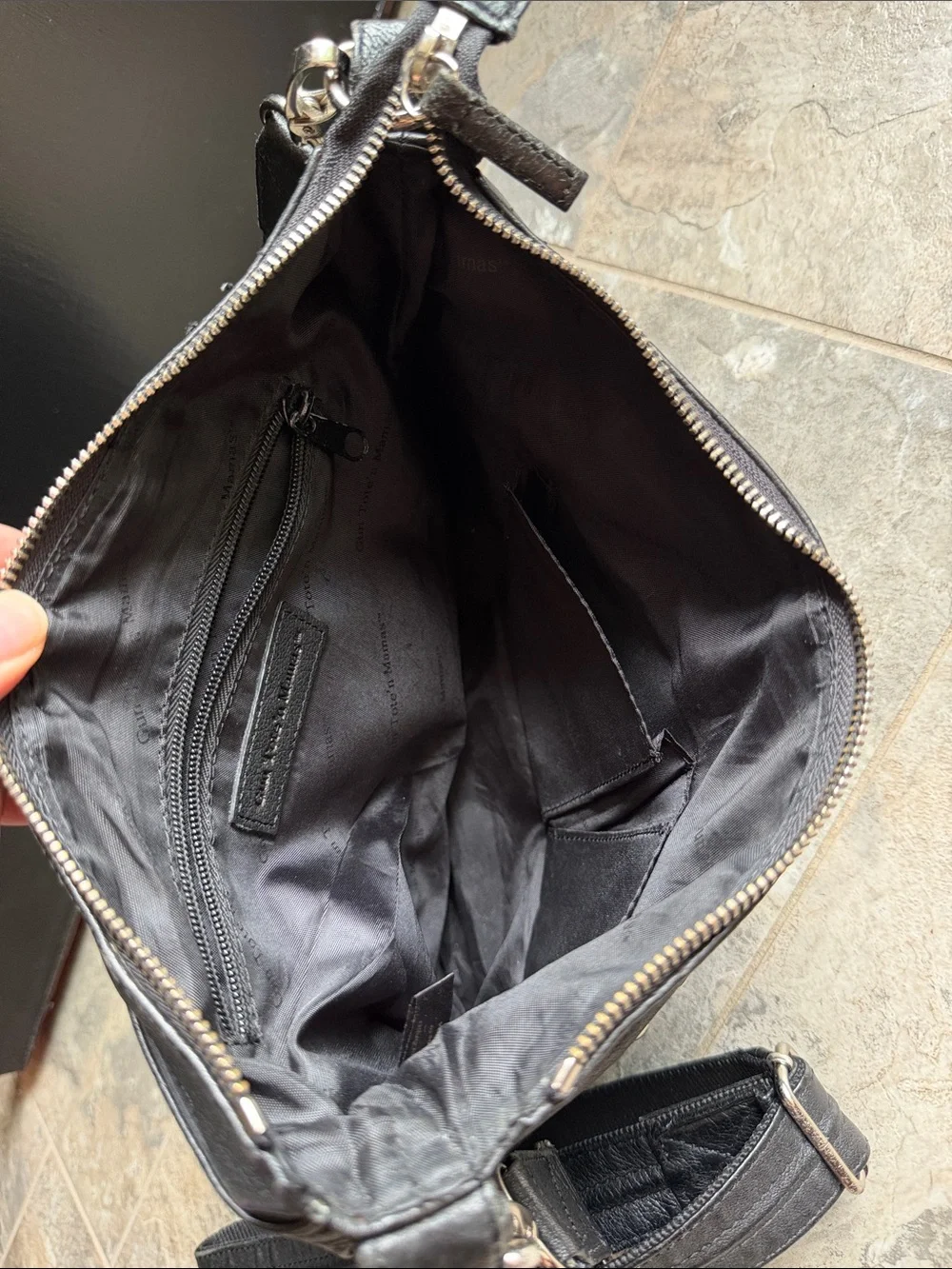 Gun Tote’n Mamas leather conceal carry Crossbody Bag